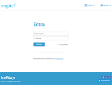 Tablet Screenshot of mail.engitel.com